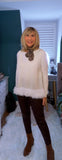 Kelly Faux Fur Tank top