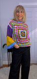 Pansy Crochet Sweater