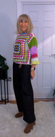 Pansy Crochet Sweater
