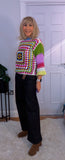 Pansy Crochet Sweater